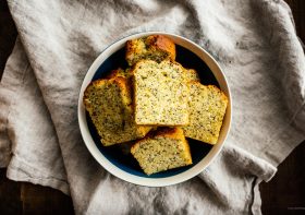 Small Batch Yogurt Lemon Poppyseed Loaf Recipe